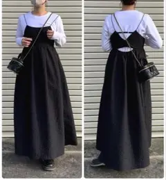 Alley by w closet ふくれジャガードキャミドレス　美品