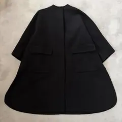 りらこ様専用 極美品 framework ロングPコート ネイビー - メルカリ