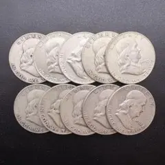 2010年P SMS ケネディハーフダラー 50セント硬貨（おまけ付き） 2010年P SMS ケネディハーフダラー 50セント硬貨（おまけ付き