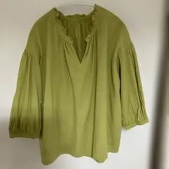 七分袖ブラウス