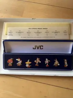 JVC公式マスコットバッジ 6個セット