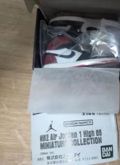 NIKE Air Jordan 1 ミニチュア ガチャBLACK TOE