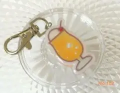 クリームソーダ　レジンハンドメイド オレンジ No.102