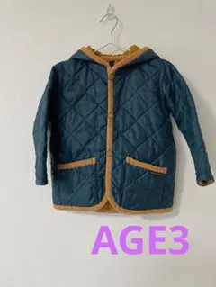 ラベンハム　キッズ　キルティングコート　AGE3