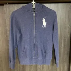 Polo Ralph Lauren ネイビー パーカー M(10-12)