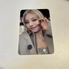 itzy tunnel vision イェジ　musickorea 特典　トレカ