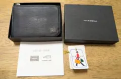 PORTER CURRENT ポーター カレント コイン＆パスケース ブラックのサムネイル