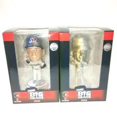 【世界に3000体】大谷翔平 FOCO MINI BIG HEADS 2体セット 新品】大谷翔平FOCO MINI BIG HEADS フィギュア 2体セット 【公式通販】