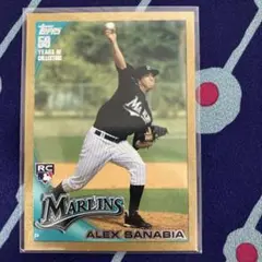 2010枚限定 2010 Topps ALEX SANABIA シリアル RC