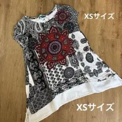 Desigual デシグアル フレンチスリーブ Tシャツ XSサイズのサムネイル