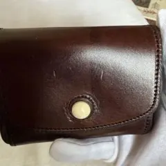 ハンスオスター　本革製小型財布 ダークブラウン ハンスオスター 本革製小型財布 ダークブラウン TRAD BISON | ハンス