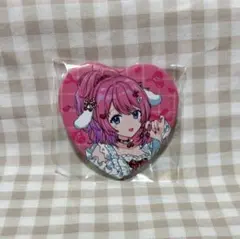 にじさんじ Cherry Cherish ハート型缶バッジ 倉持めると