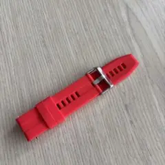 腕時計交換用ラバーベルト レッド 新品