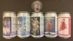 キズナアイ オリジナルラベル缶(全5種)＋当たり(アクキー) コンプリート