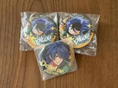 ヒプノシスマイク　有栖川帝統　缶バッジ 3個セット