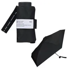 Wpc.史上最小コンパクトな折りたたみ日傘 日傘 折りたたみ ブラック