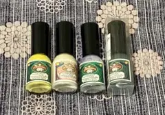 胡粉ネイル　バナナ、みるく、藤紫白、びろうどのサムネイル