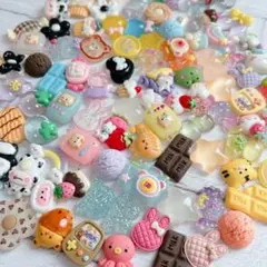 【77】デコパーツ約100個以上まとめ売り