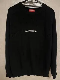 Supreme ブラック ニットセーター Lのサムネイル