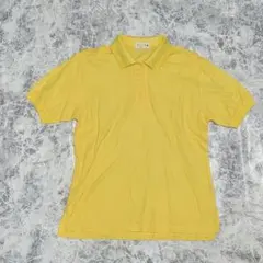 00's vintage ポロシャツ 黄色 アーカイブ グランジ y2k パンク