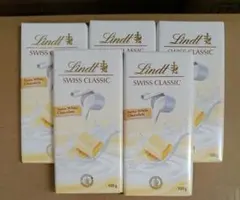 リンツ　Lindt　チョコレート　クラシック　100g　ホワイト　5枚セットのサムネイル