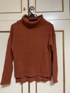 タートルネック ニット