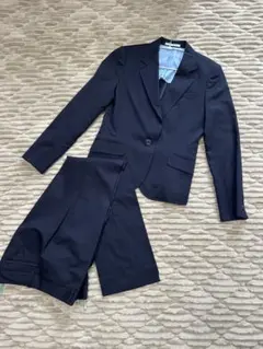 LES MUES パンツスーツセット　ネイビー