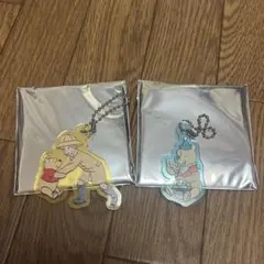 くまのプーさん アクリルキーホルダー 2点セット
