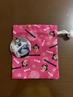 【大相撲ガチャ】湘南乃海★ミニ巾着と缶バッジセット