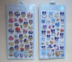 たまごっち 3Dステッカー ボンボンシール 2点セット