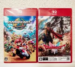 【新品未開封】マリオカート ワールド & ドラゴンクエスト I&II 2枚セット