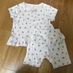 après les cours ベビーパジャマ 上下セット 90