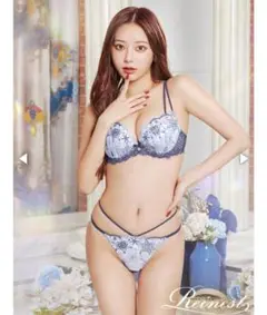 Reinest ファンシースノー クリスタル ブラ ショーツ セット レイネスト