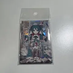 初音ミク iXima ミクストメディア展 会場限定 スクエア缶バッジ