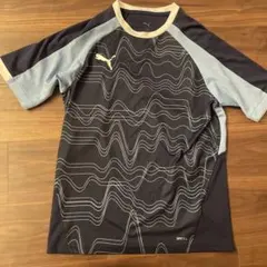 PUMA DRYCELL プラクティスシャツ ネイビー Sサイズのサムネイル