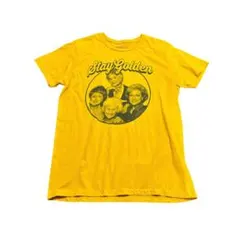 ムービーTシャツ The Golden Girls 古着　イエロー　L 8Sb