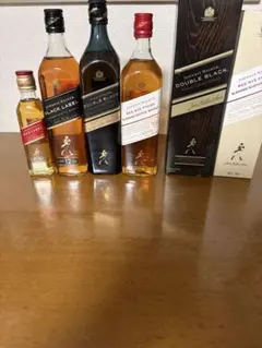 Johnnie Walker ウイスキー 4本セットのサムネイル