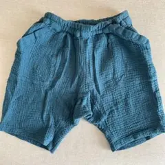 コットンハーフパンツ　130 ガーゼ素材