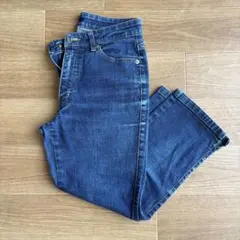 【即購入OK】クロップドパンツ　七分丈　デニムのサムネイル