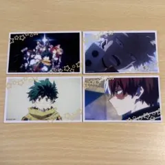 ヒロアカ　雄英高校オープンスクール ミニゲーム B賞 場面写真ステッカー