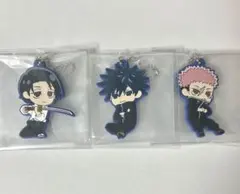 呪術廻戦 乙骨憂太 虎杖悠仁 伏黒恵 でふぉラバ ラバーストラップ 死滅回游