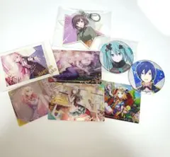 巡音ルカ グッズセット 缶バッジ アクリルスタンド カード - メルカリ