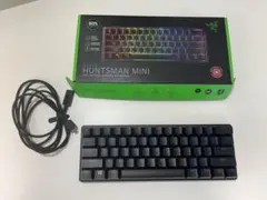 Razer Huntsman Mini 60% 英語配列　赤軸　ブラックのサムネイル