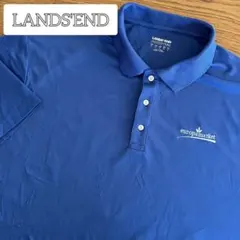 【匿名配送】LANDS'END ゴルフ 半袖 ポロシャツ 2XL