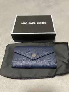 MICHAEL KORS ネイビー キーケース