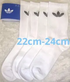 adidas トレフォイルロゴソックス 2足セットのサムネイル