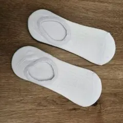 ホワイト スニーカーソックス ２足セット　レディース