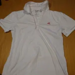 adidas レディース ポロシャツ ホワイト