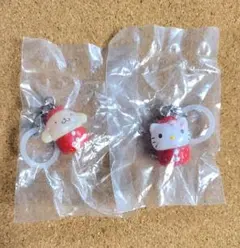 サンリオ いちごめじるしアクセサリー ポムポムプリン キティ 2点セット