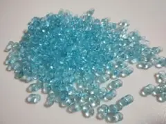 10g 約195個 ライト ブルー 水色 ファルファーレ アクリル ビーズ 青